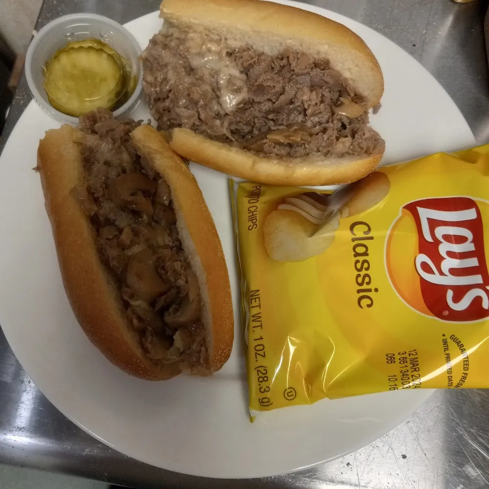 Mushroom Cheesesteak